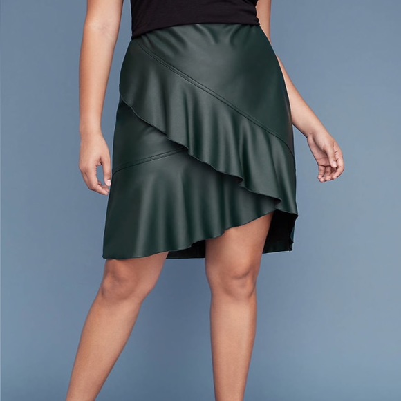 Lane Bryant Dresses & Skirts - Nwt Lane Bryant faux leather skirt